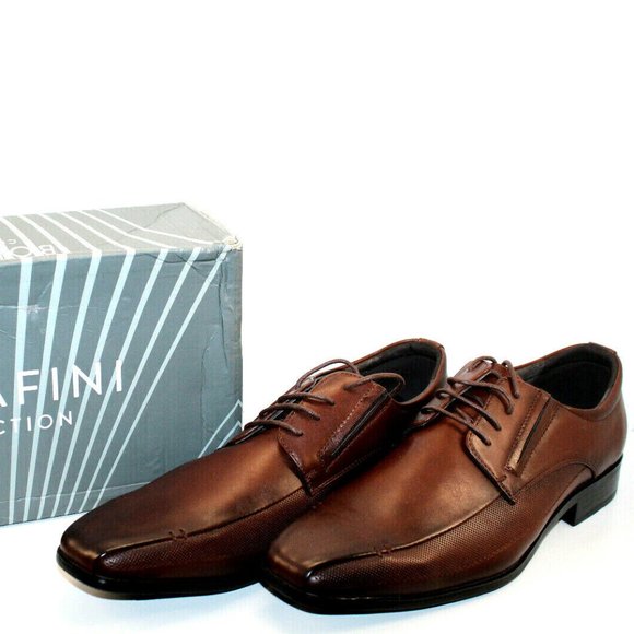 Bonafini Collection Men's Dress Shoes c-172 brown size 12 - Picture 2 of 12